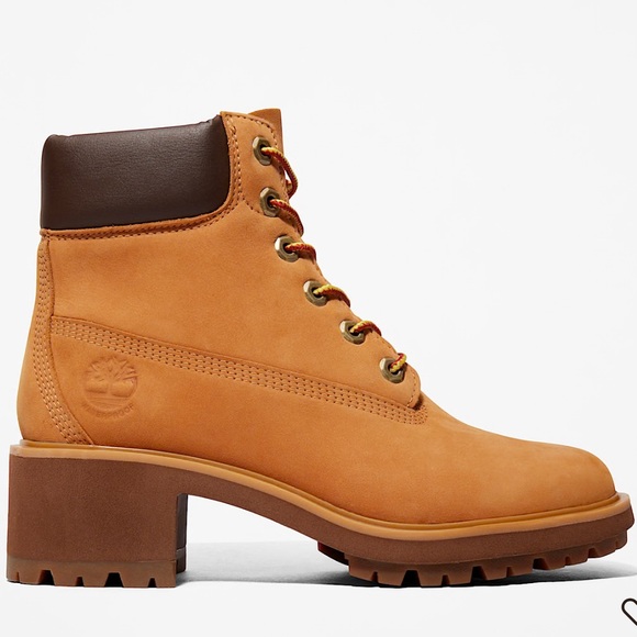 Timberland Kinsley Brown Lace-Up Boots - Picture 1 of 5